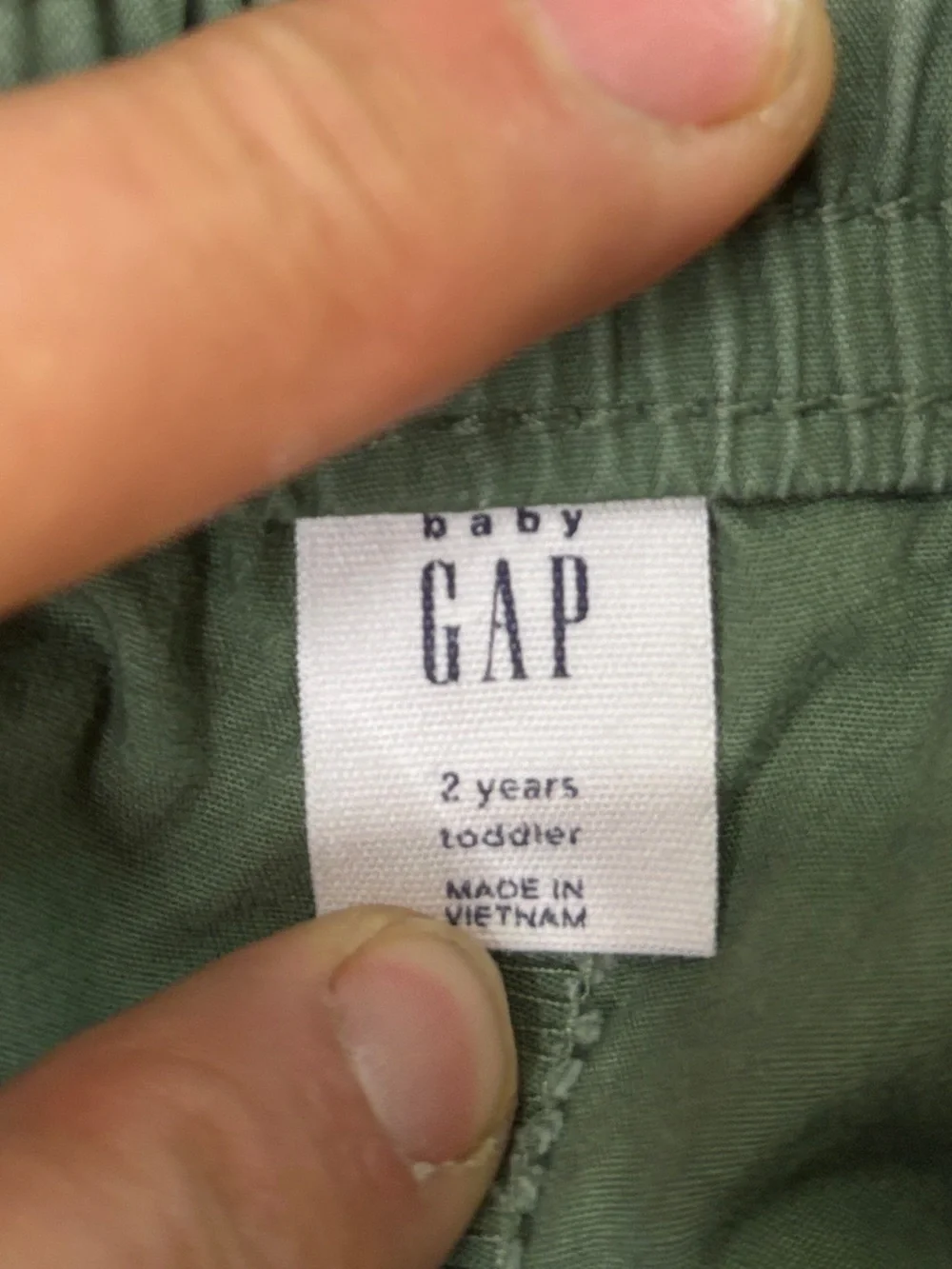 Baby Gap & Old Navy Boys 2T Shorts Bundle Green Navy